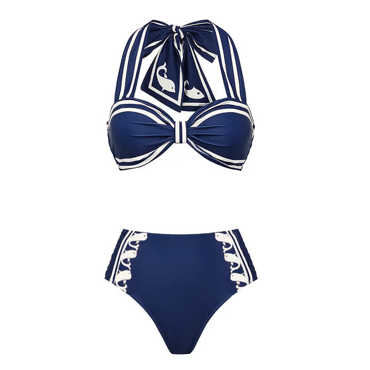 Women’s One-Piece Swimsuit with Playful Bow Design Mune Fashion
