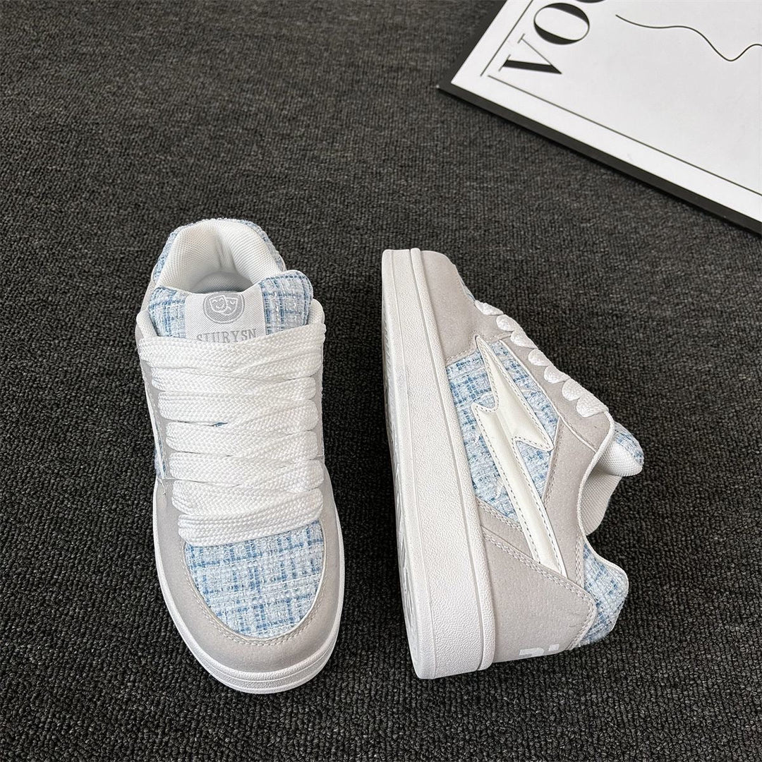 Women's sneakers with trendy textile pattern and comfortable cushioning Mune Fashion