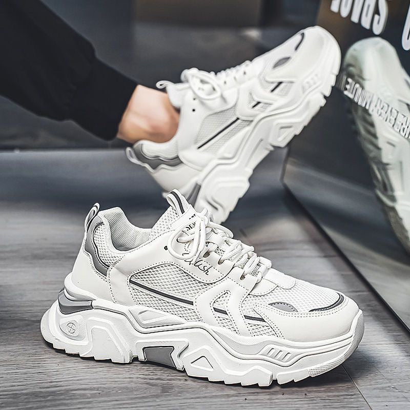 Women's sporty chunky sneakers with breathable mesh upper and stable sole Mune Fashion