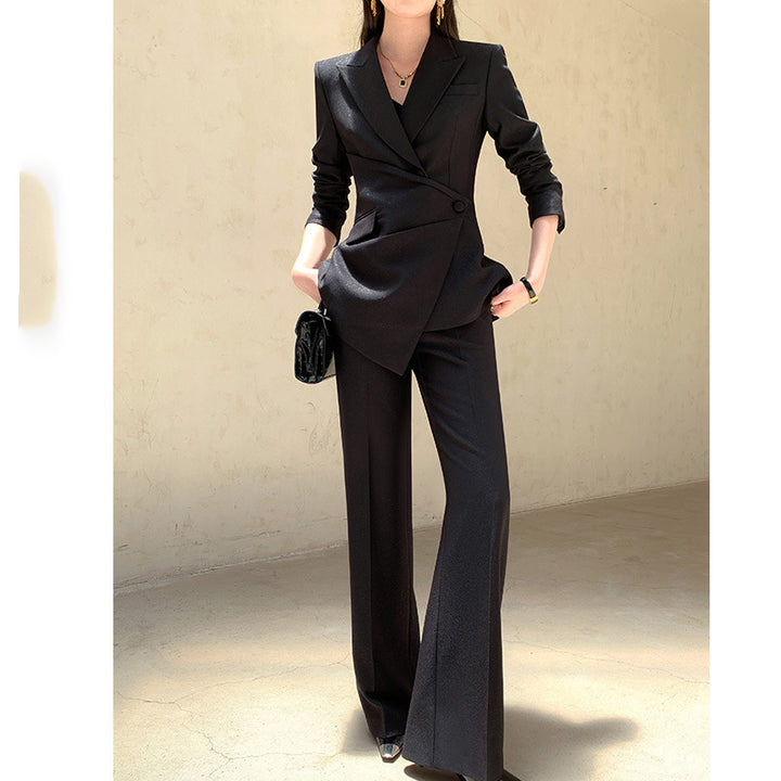 Women's Elegant Blazer Set with Modern Cut Mune Fashion