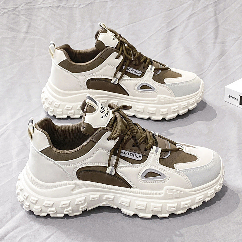 Women's fashionable chunky sneakers with non-slip sole Mune Fashion
