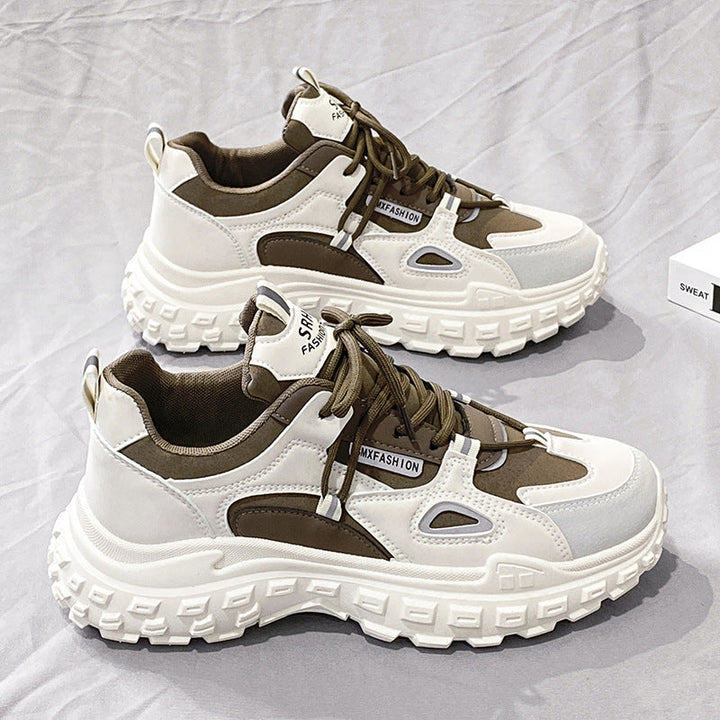 Women's fashionable chunky sneakers with non-slip sole Mune Fashion