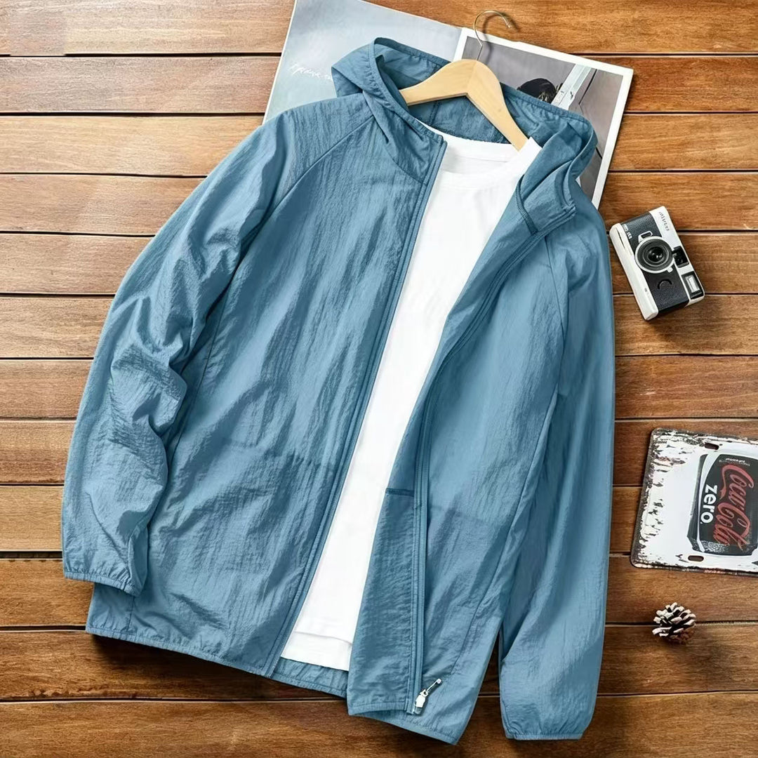 Men's Lightweight Outdoor Jacket with Practical Pockets Mune Fashion