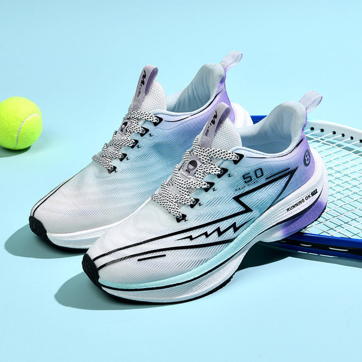 Unisex Performance running shoes with gradient mesh upper and reactive foam midsole Mune Fashion