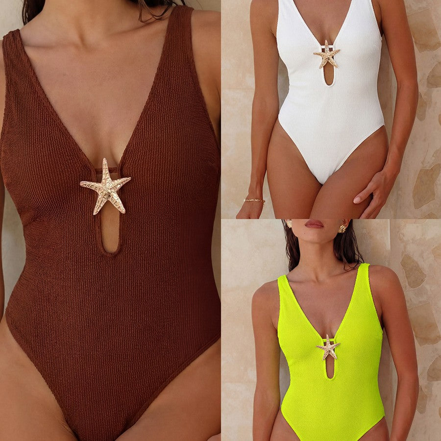 Women's One-Piece Swimsuit Mune Fashion