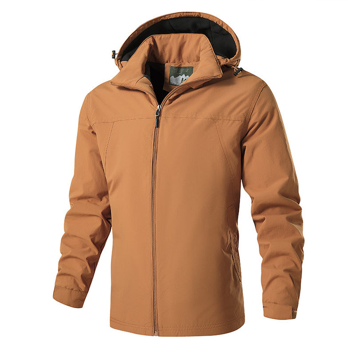 Men's lightweight outdoor jacket with hood Mune Fashion