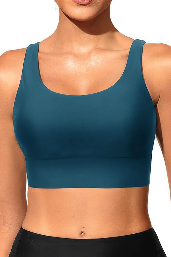 Women's sporty crop top with classic stripes Mune Fashion