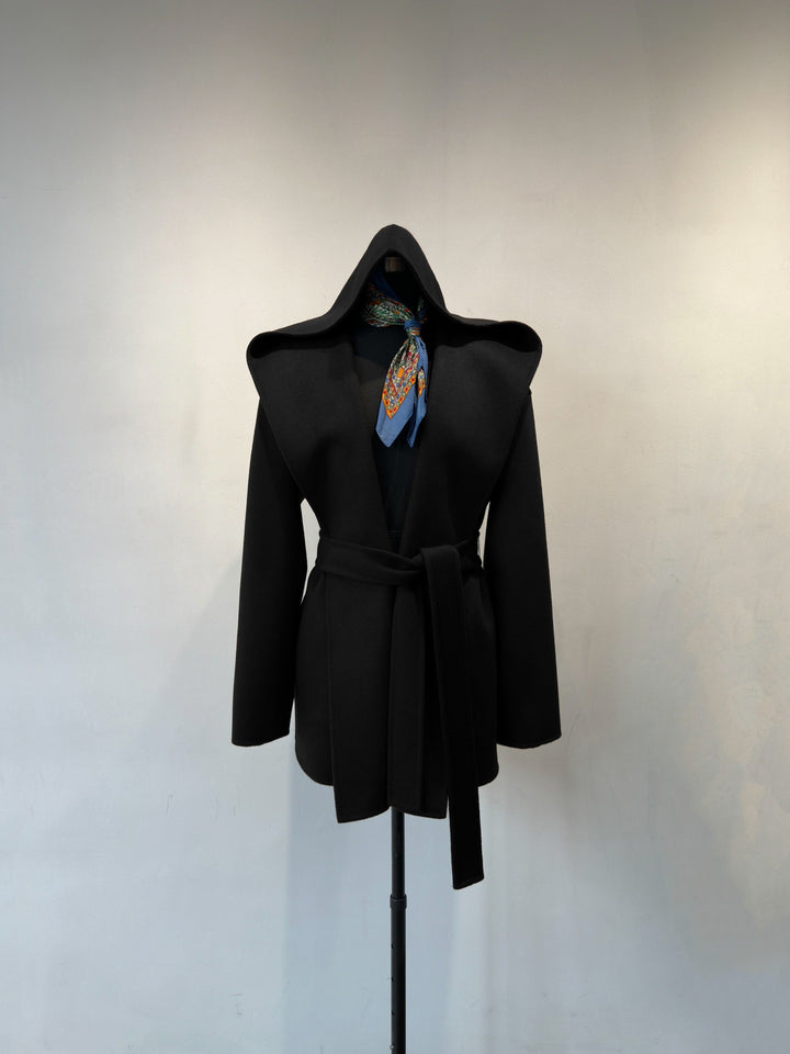 Women Chic Oversized Wrap Coat Drune