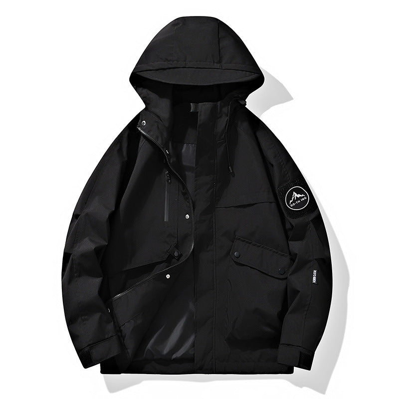 Men's functional jacket with detachable hood Mune Fashion