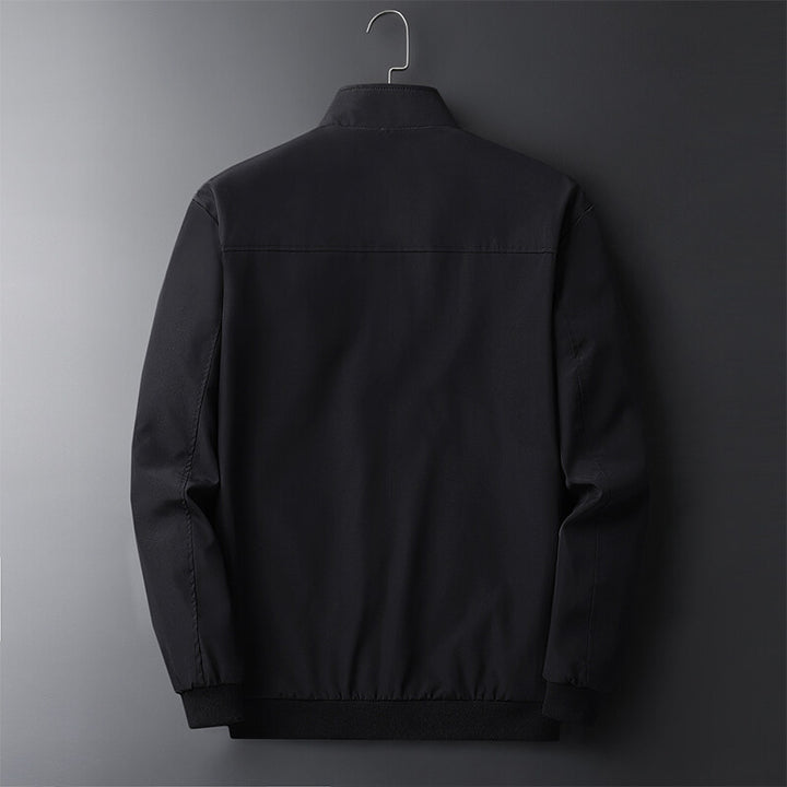 Men's light wind- and water-repellent zip blouson with stand-up collar and zip pockets Mune Fashion