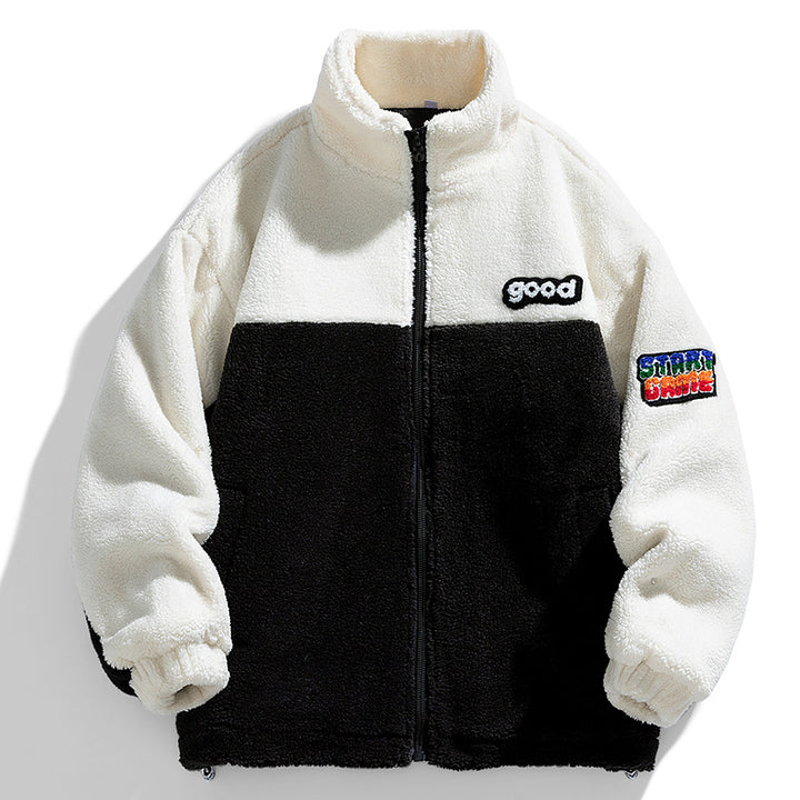 Men's Cozy Fleece Jacket with Hood Mune Fashion