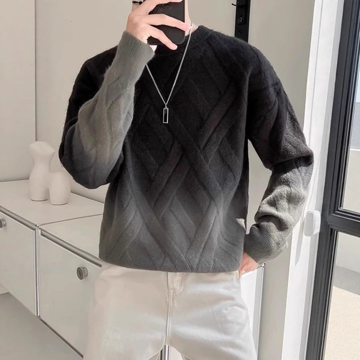Men's Patterned Sweater Mune Fashion