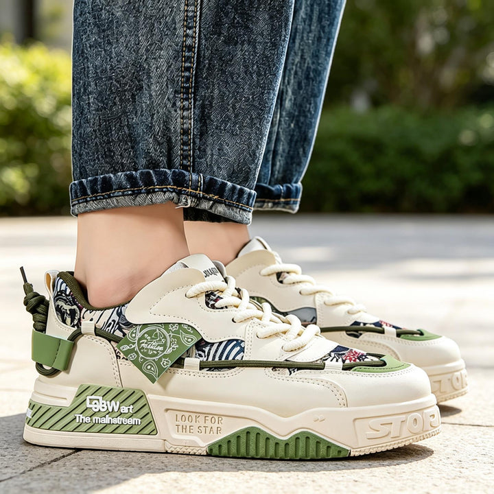 Men's Sporty Sneakers with Urban Design Mune Fashion