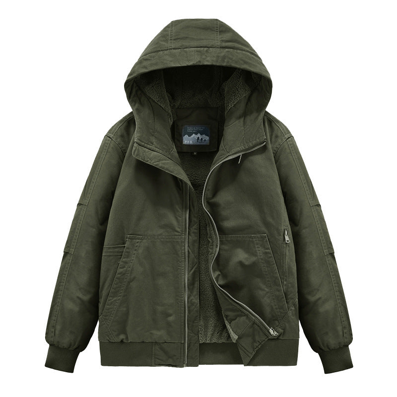 Men's Technical Bomber Jacket with Hood Mune Fashion