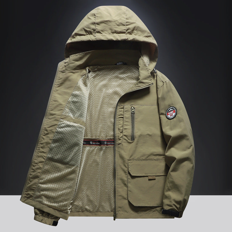 Men's Multifunctional Transition Jacket with Side Pockets Mune Fashion