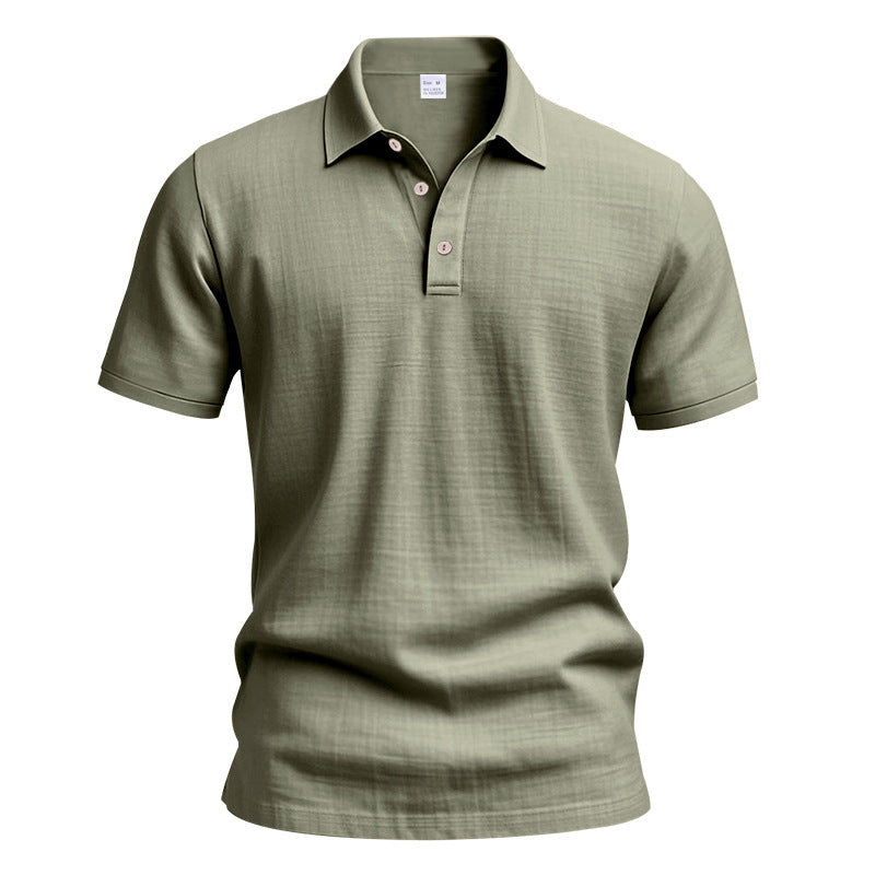 Men's nano lightweight structured polo with kent collar and concealed button placket Mune Fashion