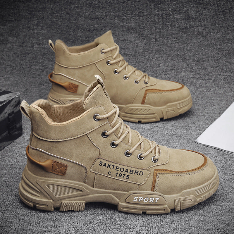 Women's High Sneakers with Trendy Design and Robust Profile Mune Fashion