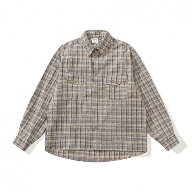 Unisex Boxy Overshirt made of cotton-linen blend with patch chest pockets Mune Fashion