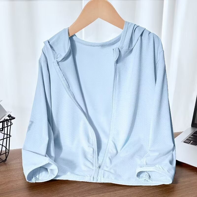 Unisex nan lightweight hooded jacket with breathable mesh structure and full-length zipper Mune Fashion
