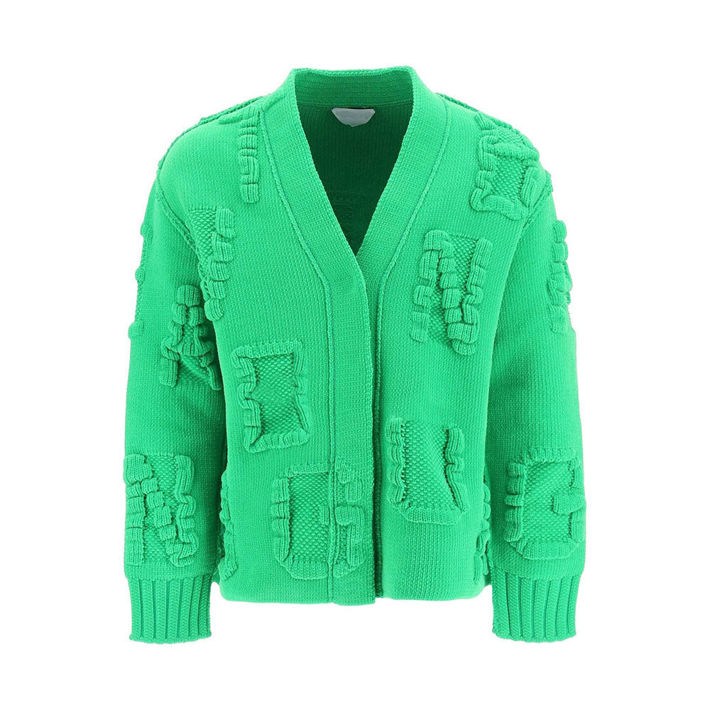 Women's Fashion Cardigan with Textured Design