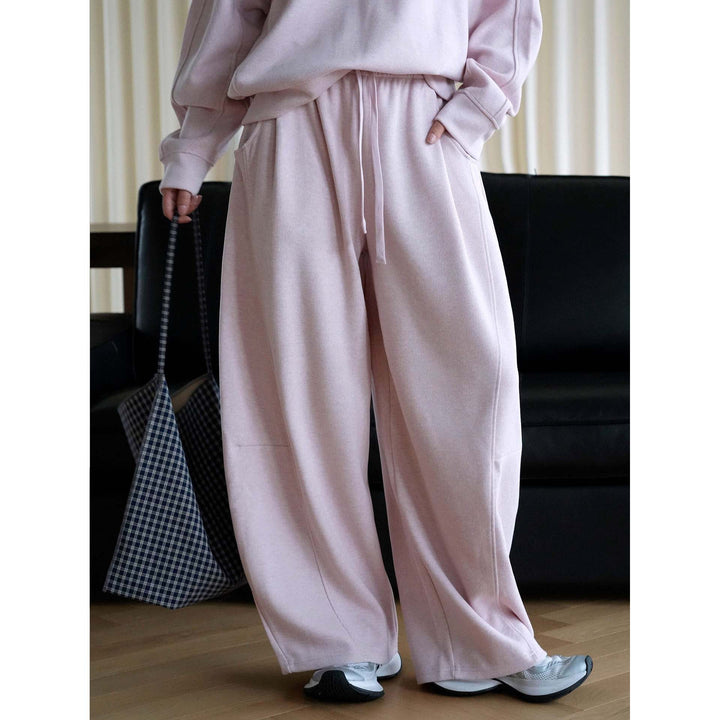 Women's Oversized Sweatshirt with Half Zip, Stand Collar and Raglan Sleeves Mune Fashion