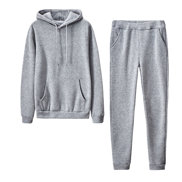 Women's nan Cozy loungewear set with oversized hoodie, kangaroo pocket and slim high waist jogging pants Mune Fashion