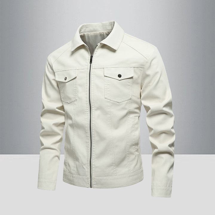 Men's Stylish Summer Jacket in Biker Style Mune Fashion