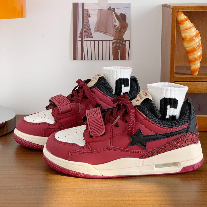 Ladies sporty sneakers with breathable cushioning Mune Fashion