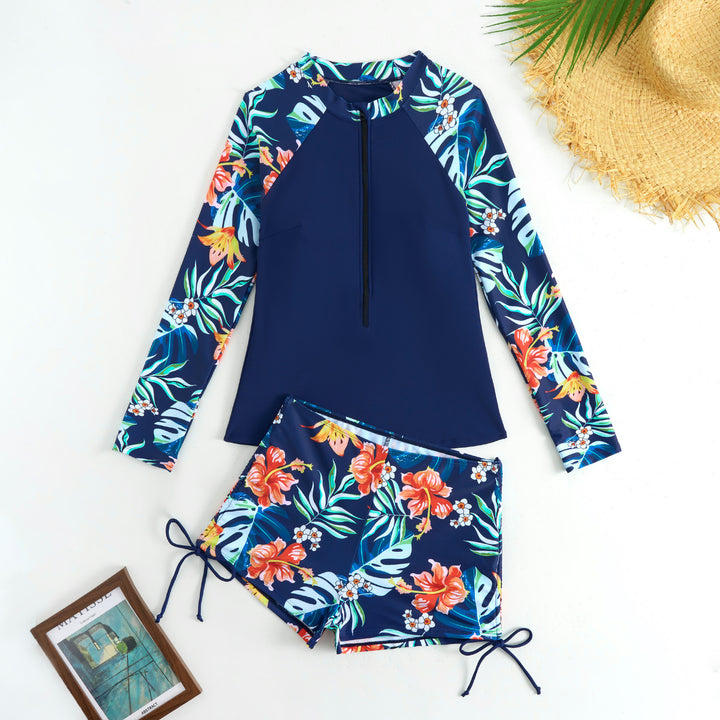 Ladies Sporty Long Sleeve Surf Wetsuit Mune Fashion