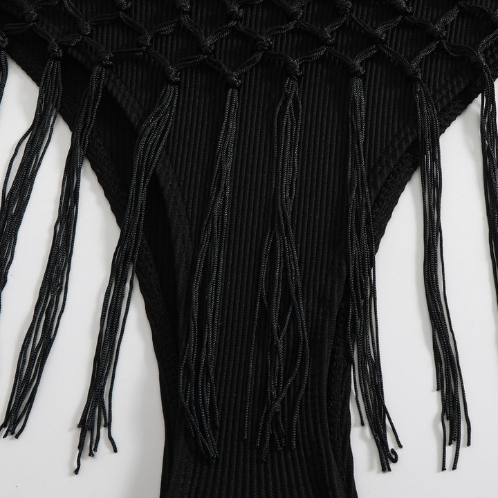 Ladies Casual Summer Bikini with Stylish Fringes Mune Fashion