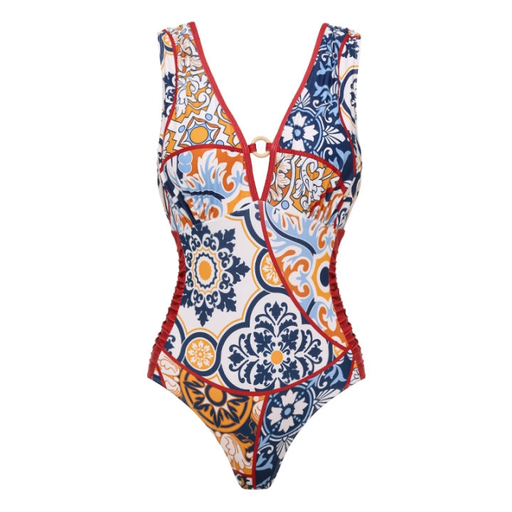 Women's swimsuit with elegant wrap pants Mune Fashion
