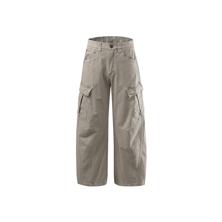 Damen Weite Baumwoll‑Cargo‑Culotte mit Multifachtaschen Mune Fashion