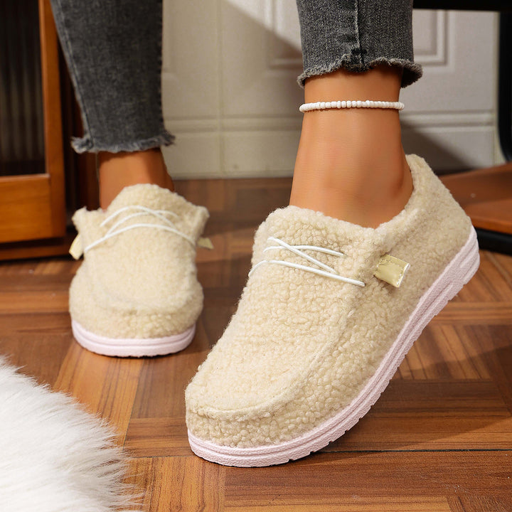 Women's Padded Teddy Fleece Slippers with Cushioned Comfort Footbed and Non-Slip Rubber Sole Mune Fashion