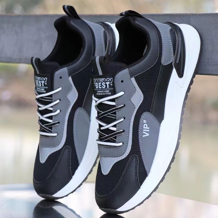 Ladies fashionable sports sneakers with breathable mesh upper and shock-absorbing sole Mune Fashion