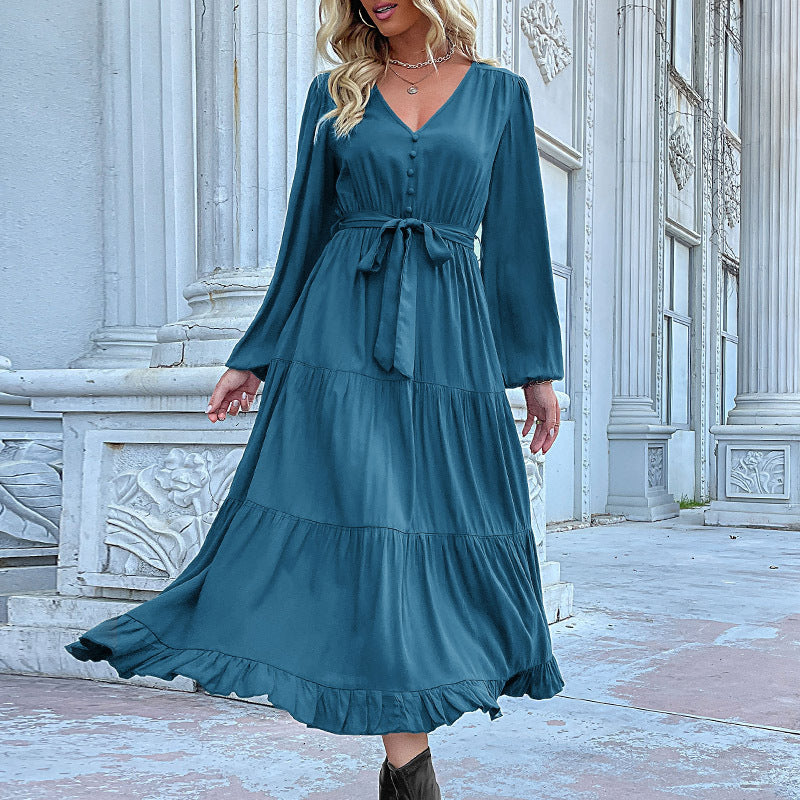 Women’s Long Blouse with Waist Belt Mune Fashion