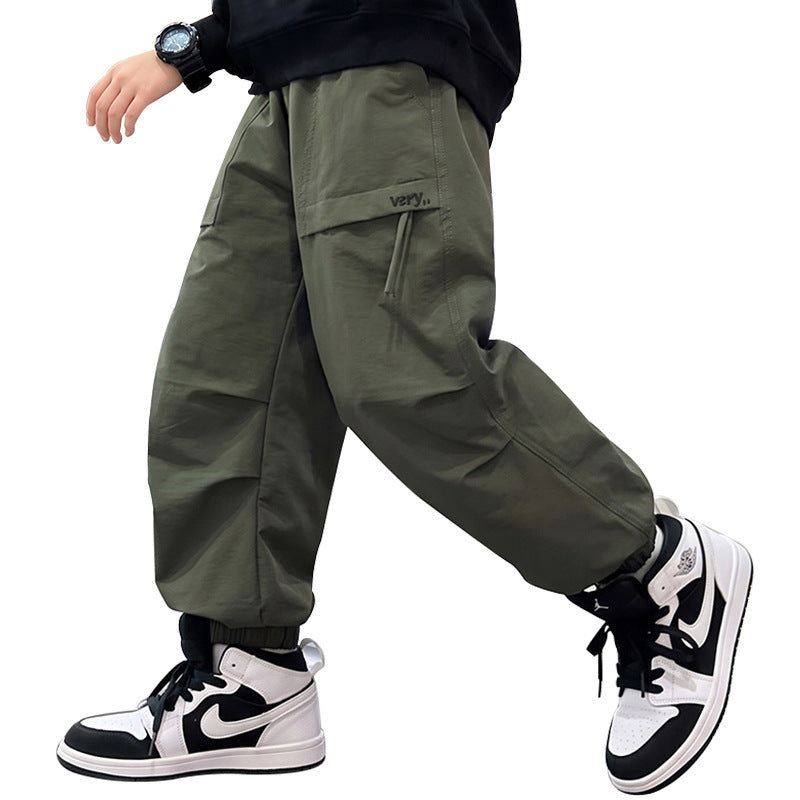 Men's cargo pants with adjustable waistband and pockets Mune Fashion