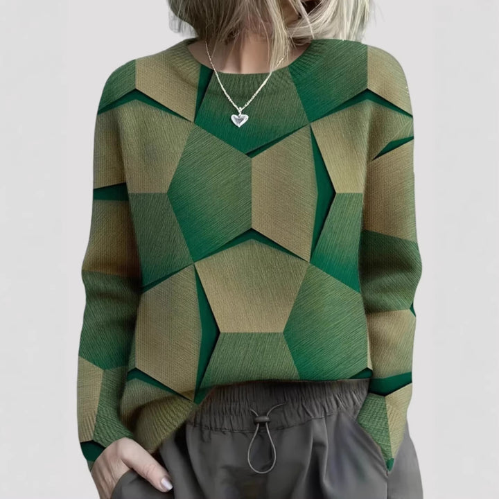 Ladies Patterned Sweater