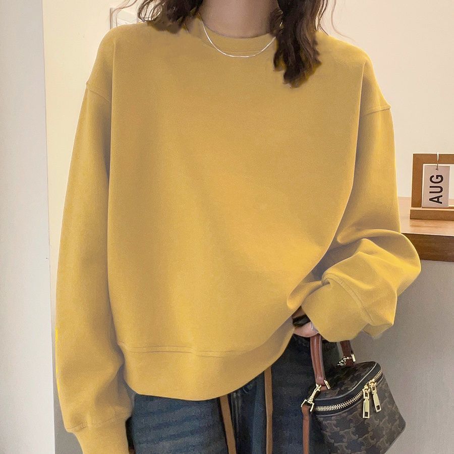 Women's Oversized Sweatshirt with Drawstring Mune Fashion