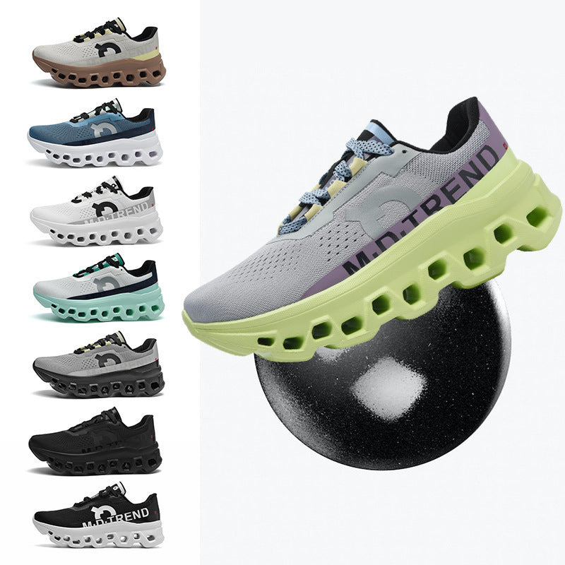Unisex Breathable Platform Sneakers with Honeycomb-Structured Cushioning Mune Fashion