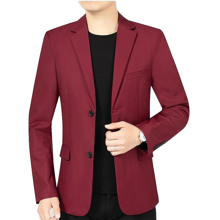 Men's Glencheck Blazer Slim Fit made of wool blend with subtle overcheck Mune Fashion