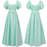 Women's romantic maxi dress with off-the-shoulder neckline, puff sleeves, fitted bodice, and side ruching Mune Fashion