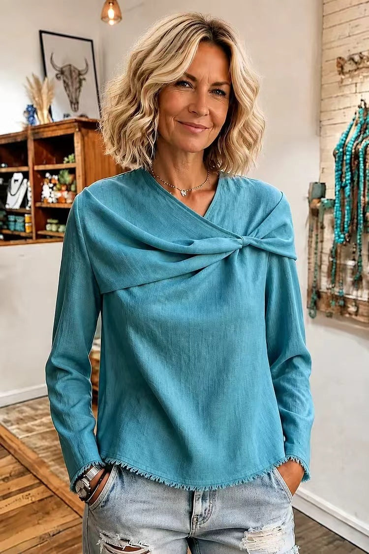 Ladies Elegant and Comfortable Blouse Mune Fashion