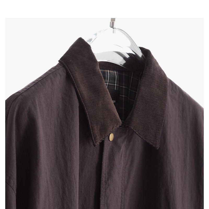 Women's Urban Utility Jacket with High Collar Mune Fashion