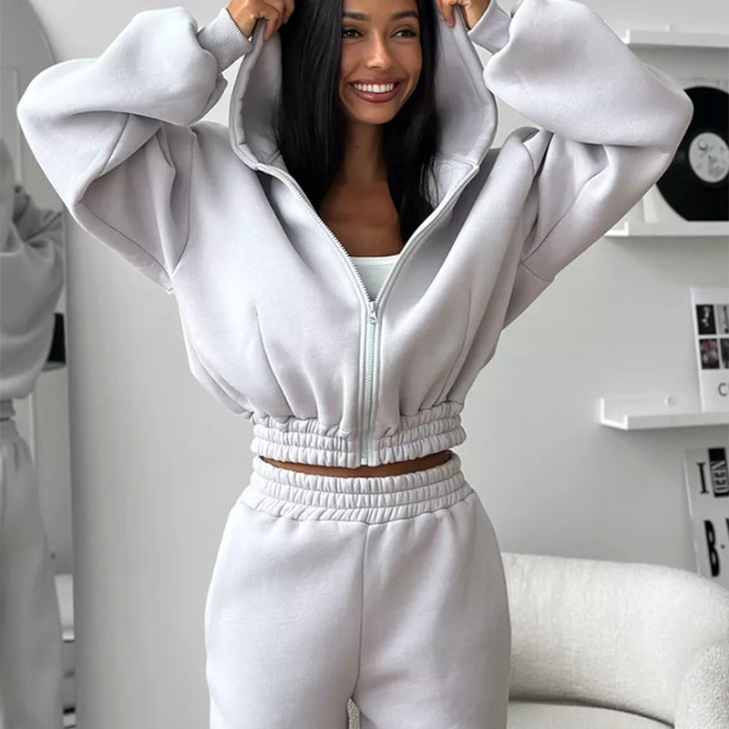 Women's Sporty Hoodie Overall Mune Fashion