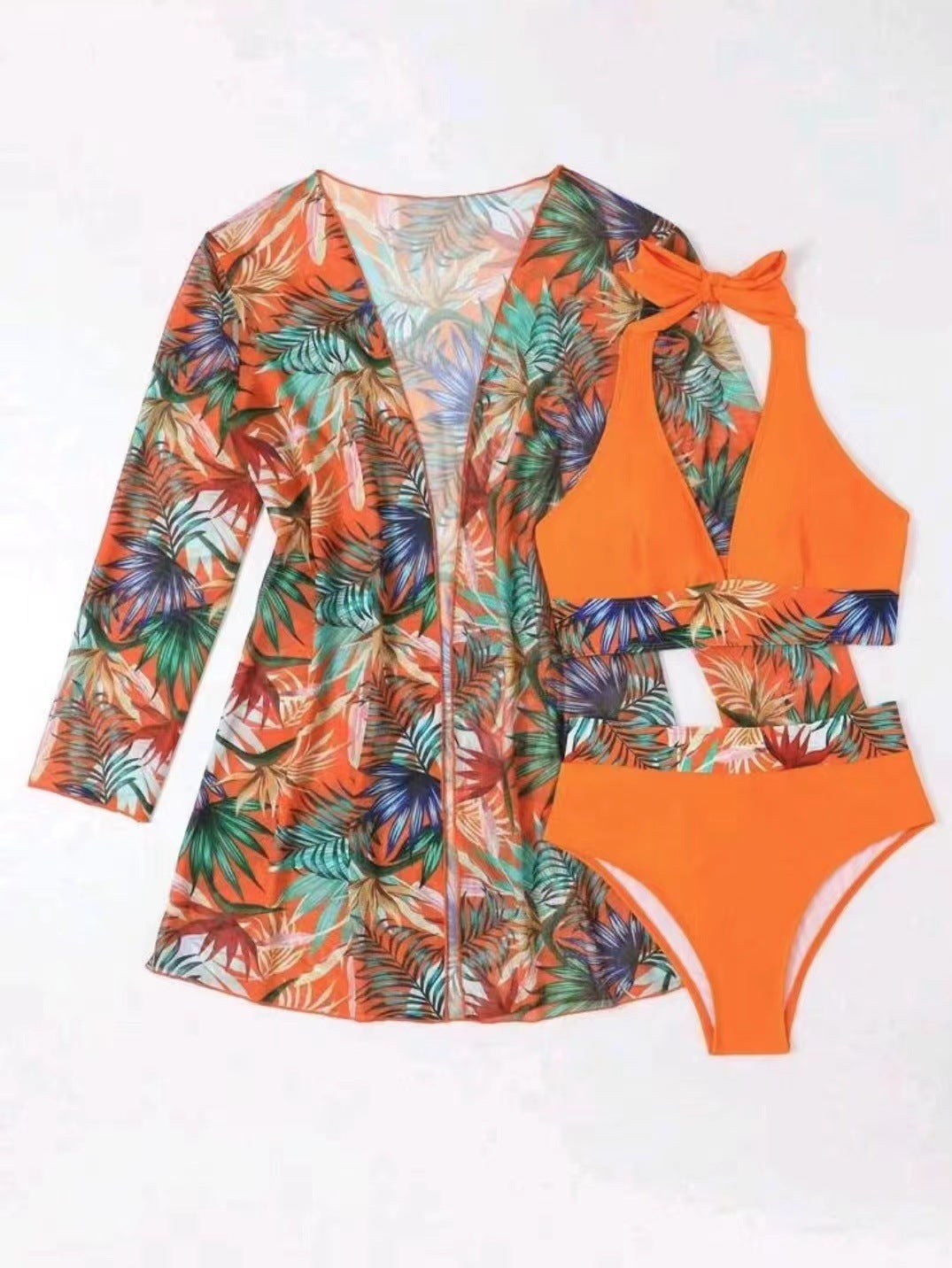 Women’s swimwear set with transitional jacket and trendy cut Mune Fashion