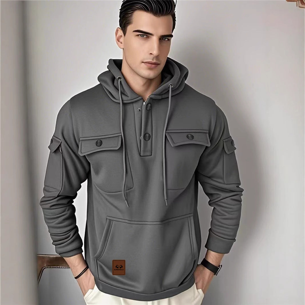 Men's Multifunctional Hooded Jacket Mune Fashion