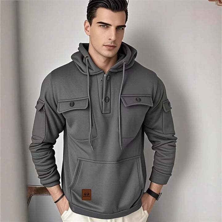 Men's Multifunctional Hooded Jacket Mune Fashion