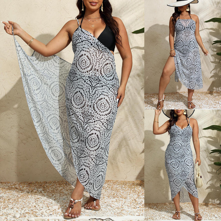Women Elegant Summer Dress with Contemporary Pattern Mix Mune Fashion