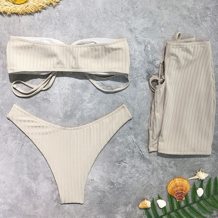 Women's Bandeau Bikini Set Mune Fashion