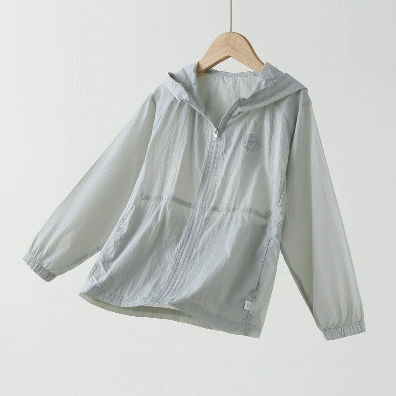 Unisex nan ultralight hooded summer jacket with full zip and elastic cuffs Mune Fashion